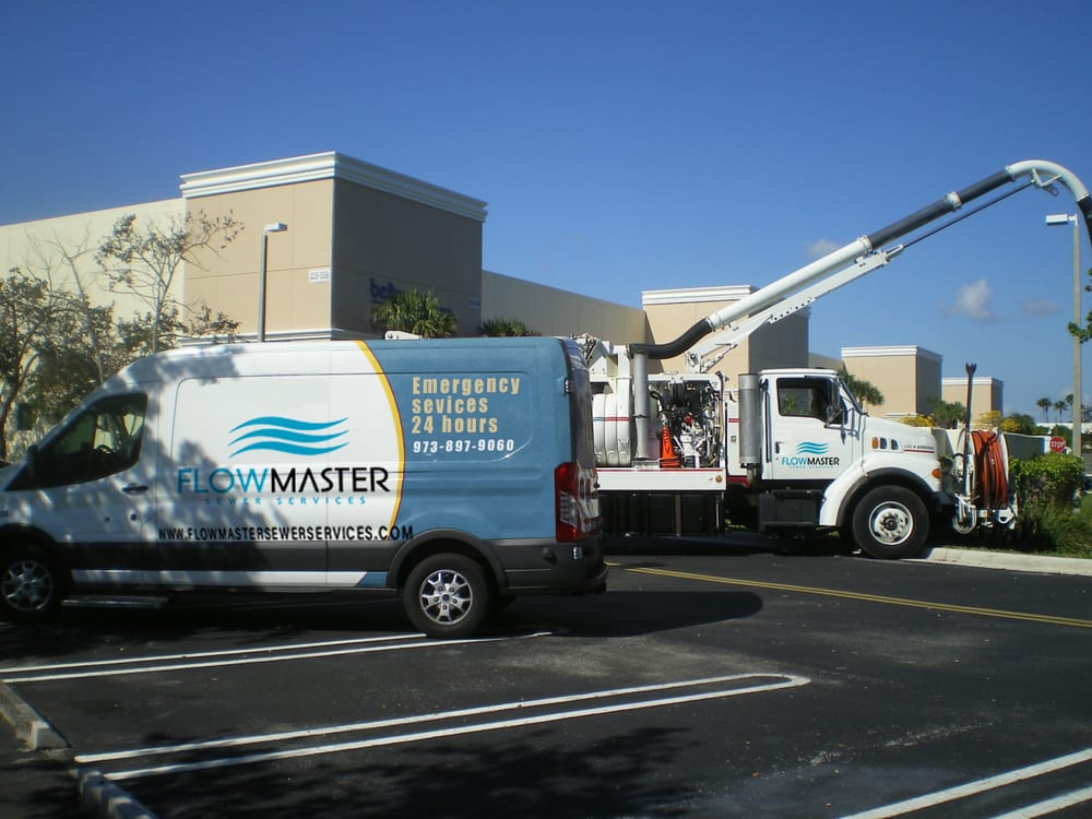 Our hydro-jetting rig on the job